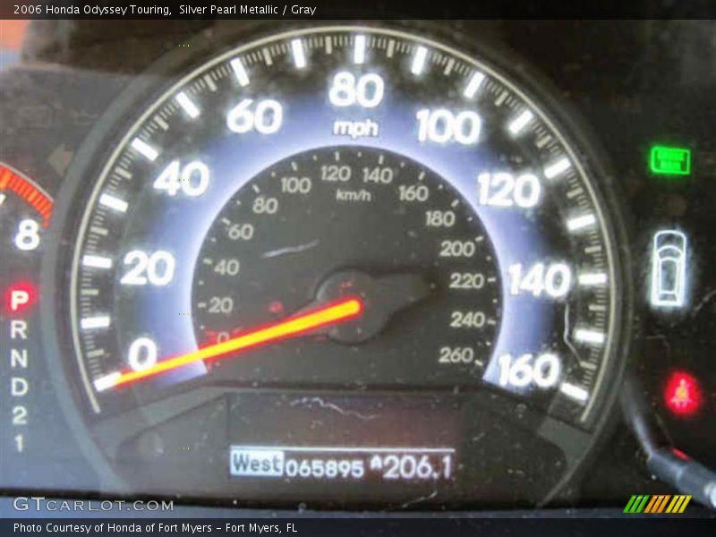 Silver Pearl Metallic / Gray 2006 Honda Odyssey Touring