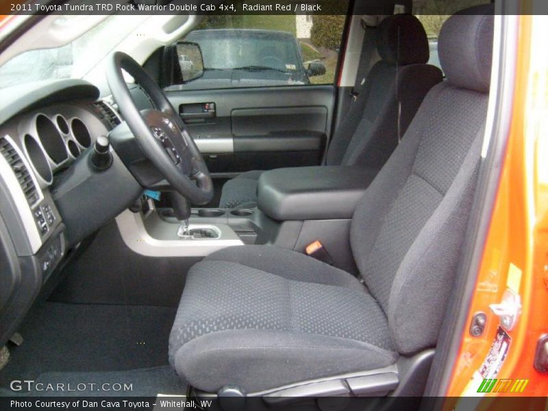 Radiant Red / Black 2011 Toyota Tundra TRD Rock Warrior Double Cab 4x4
