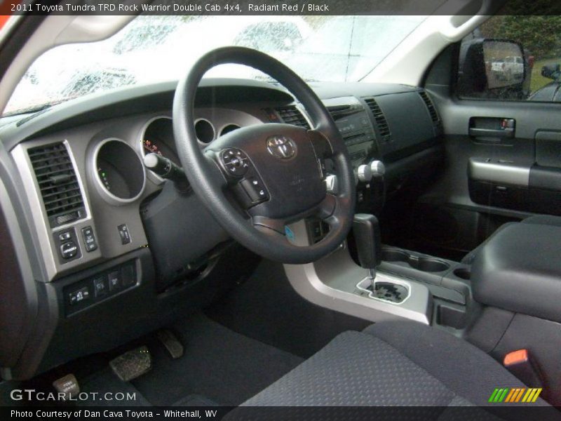 Radiant Red / Black 2011 Toyota Tundra TRD Rock Warrior Double Cab 4x4