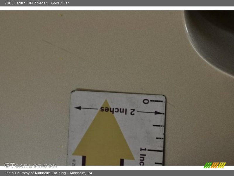 Gold / Tan 2003 Saturn ION 2 Sedan