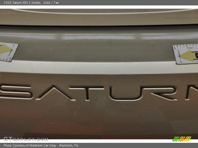 Gold / Tan 2003 Saturn ION 2 Sedan