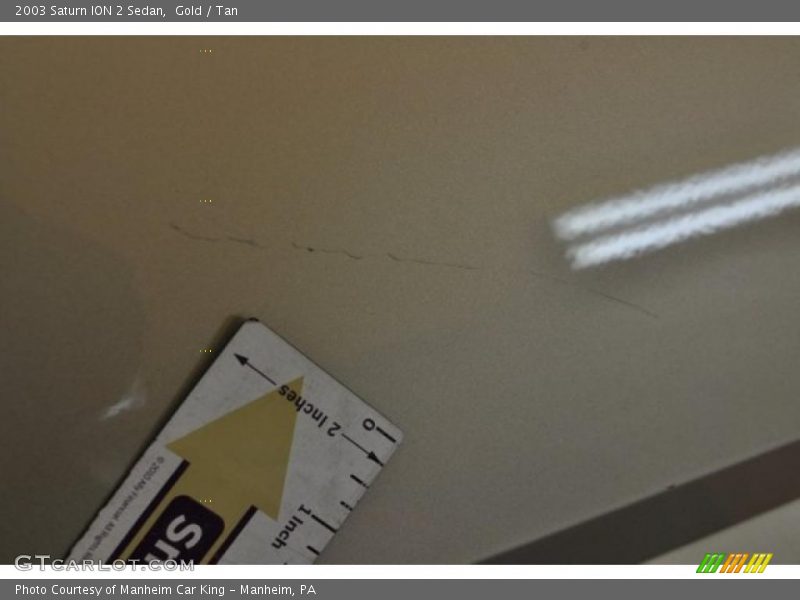 Gold / Tan 2003 Saturn ION 2 Sedan
