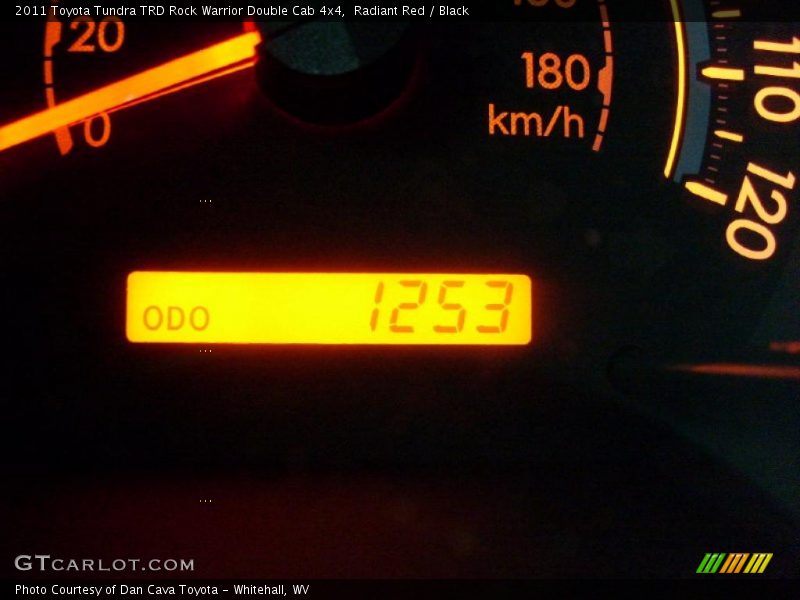 Radiant Red / Black 2011 Toyota Tundra TRD Rock Warrior Double Cab 4x4
