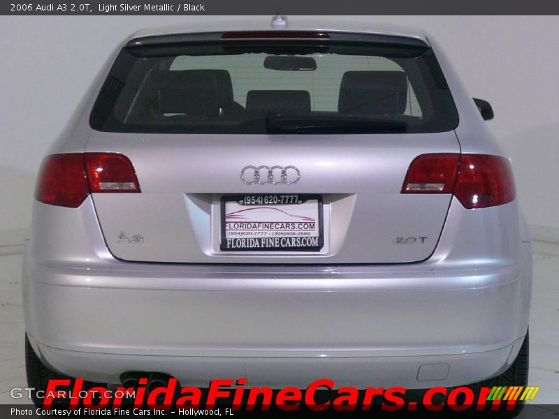 Light Silver Metallic / Black 2006 Audi A3 2.0T