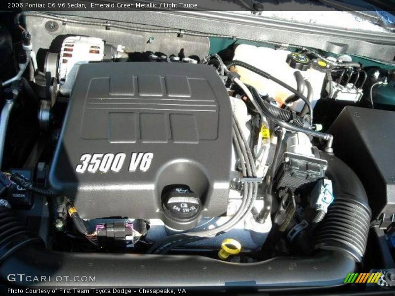 Emerald Green Metallic / Light Taupe 2006 Pontiac G6 V6 Sedan