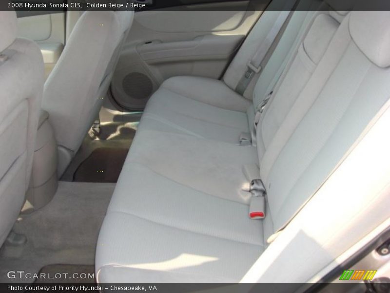 Golden Beige / Beige 2008 Hyundai Sonata GLS