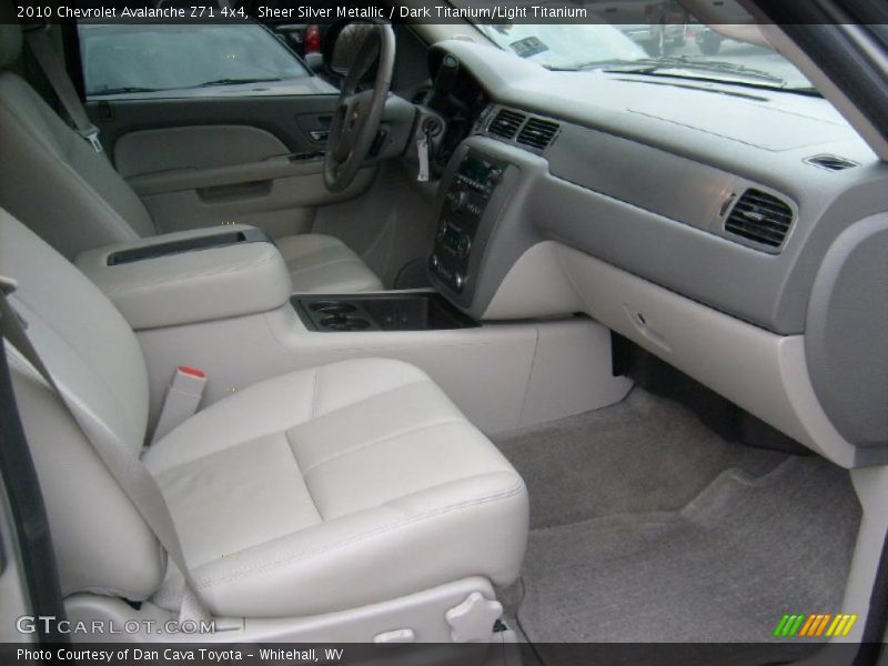 2010 Avalanche Z71 4x4 Dark Titanium/Light Titanium Interior