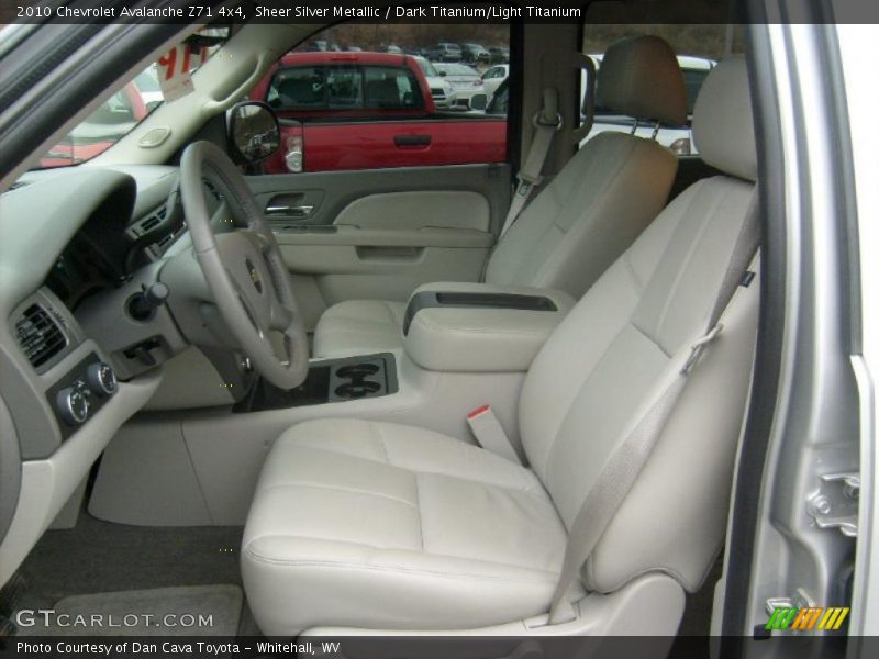  2010 Avalanche Z71 4x4 Dark Titanium/Light Titanium Interior