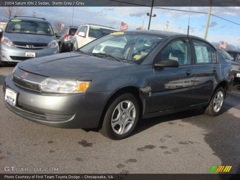 Storm Grey / Grey 2004 Saturn ION 2 Sedan