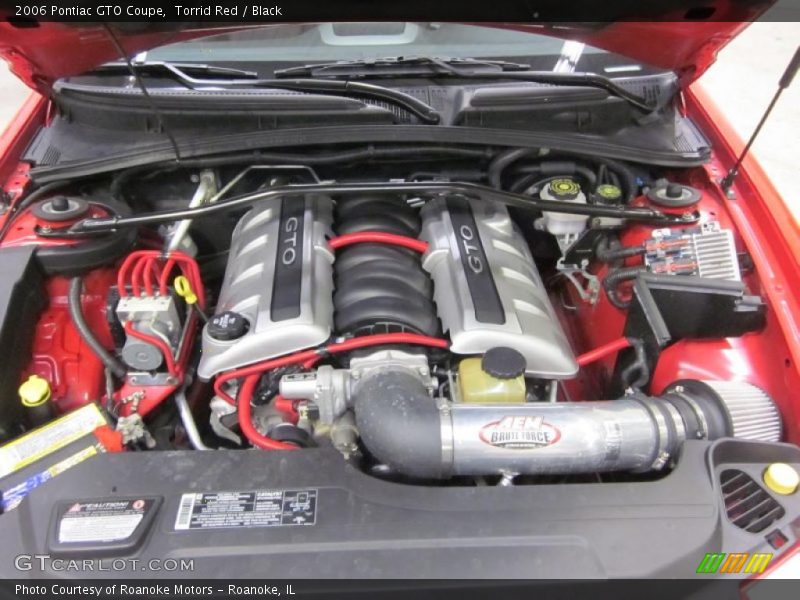  2006 GTO Coupe Engine - 6.0 Liter OHV 16 Valve LS2 V8