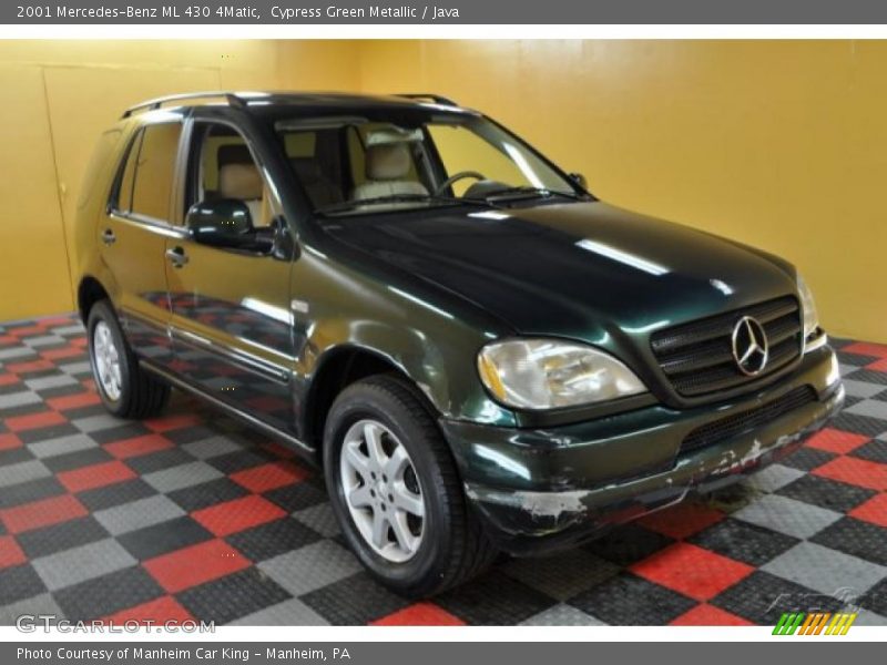 Cypress Green Metallic / Java 2001 Mercedes-Benz ML 430 4Matic