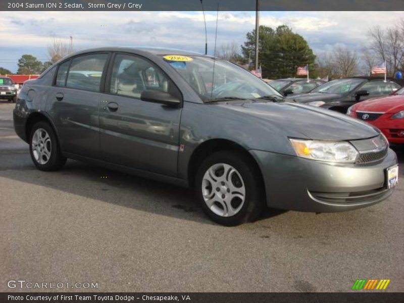 Storm Grey / Grey 2004 Saturn ION 2 Sedan