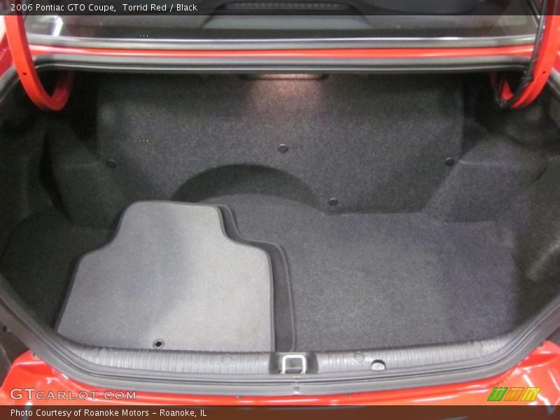  2006 GTO Coupe Trunk