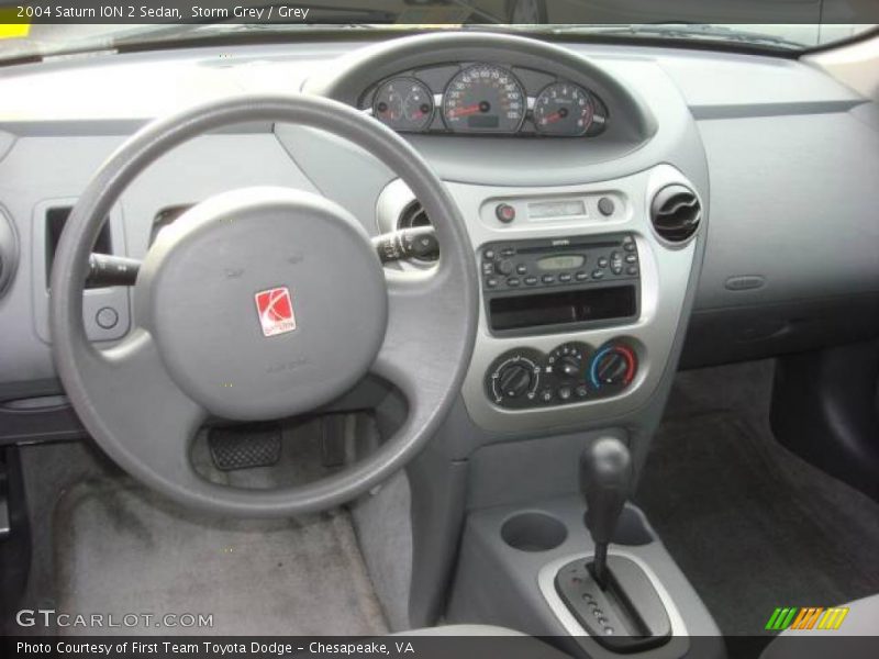 Storm Grey / Grey 2004 Saturn ION 2 Sedan