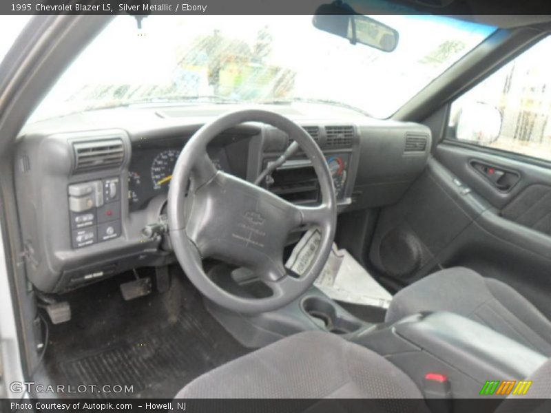 Silver Metallic / Ebony 1995 Chevrolet Blazer LS