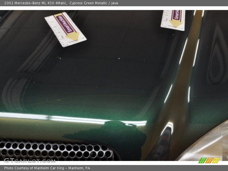 Cypress Green Metallic / Java 2001 Mercedes-Benz ML 430 4Matic