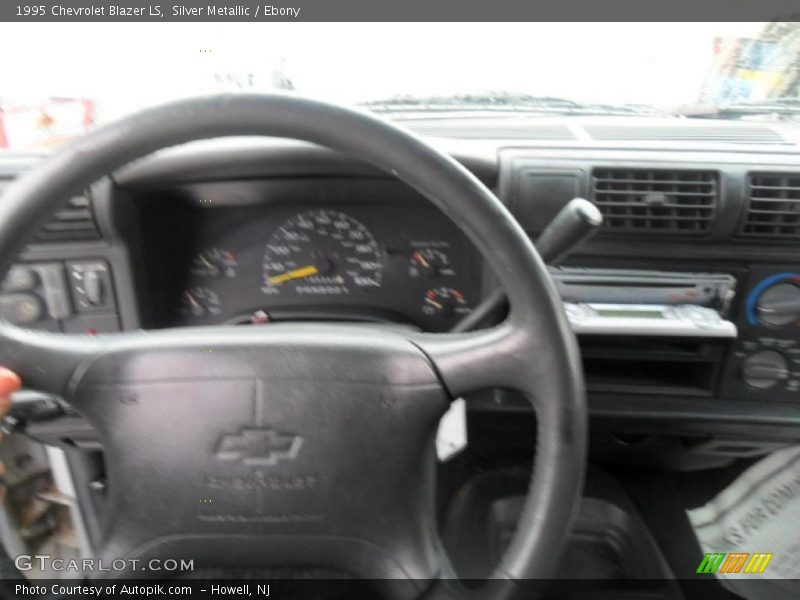 Silver Metallic / Ebony 1995 Chevrolet Blazer LS