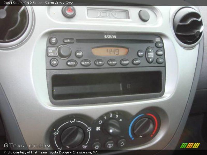 Storm Grey / Grey 2004 Saturn ION 2 Sedan