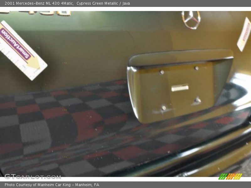 Cypress Green Metallic / Java 2001 Mercedes-Benz ML 430 4Matic