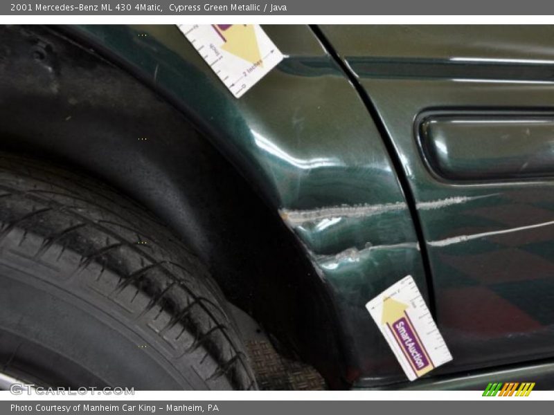 Cypress Green Metallic / Java 2001 Mercedes-Benz ML 430 4Matic