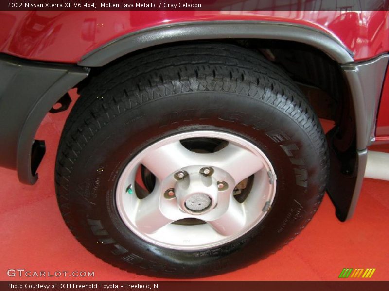 Molten Lava Metallic / Gray Celadon 2002 Nissan Xterra XE V6 4x4