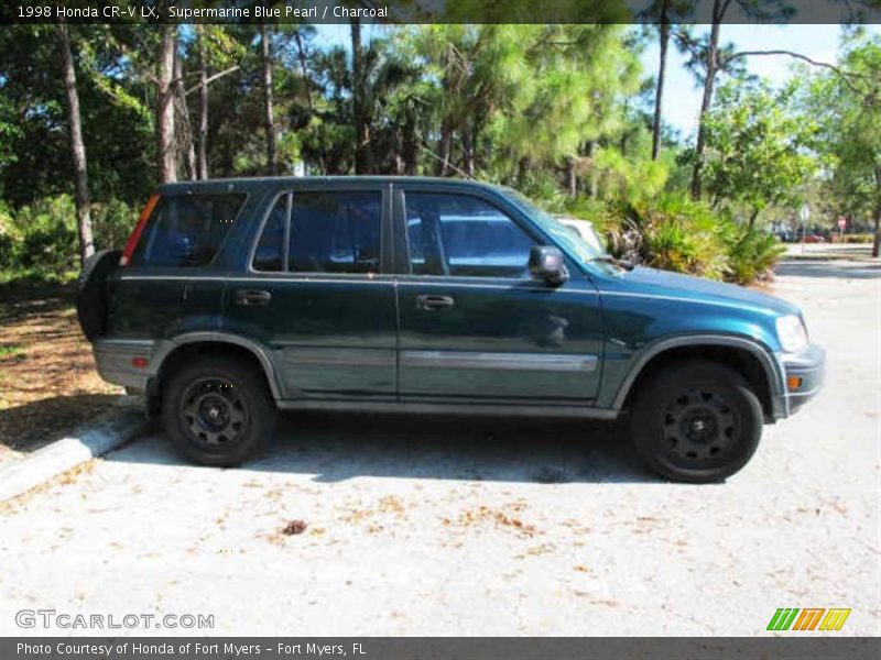 Supermarine Blue Pearl / Charcoal 1998 Honda CR-V LX