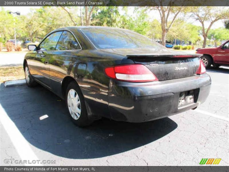 Black Sand Pearl / Charcoal 2000 Toyota Solara SE Coupe