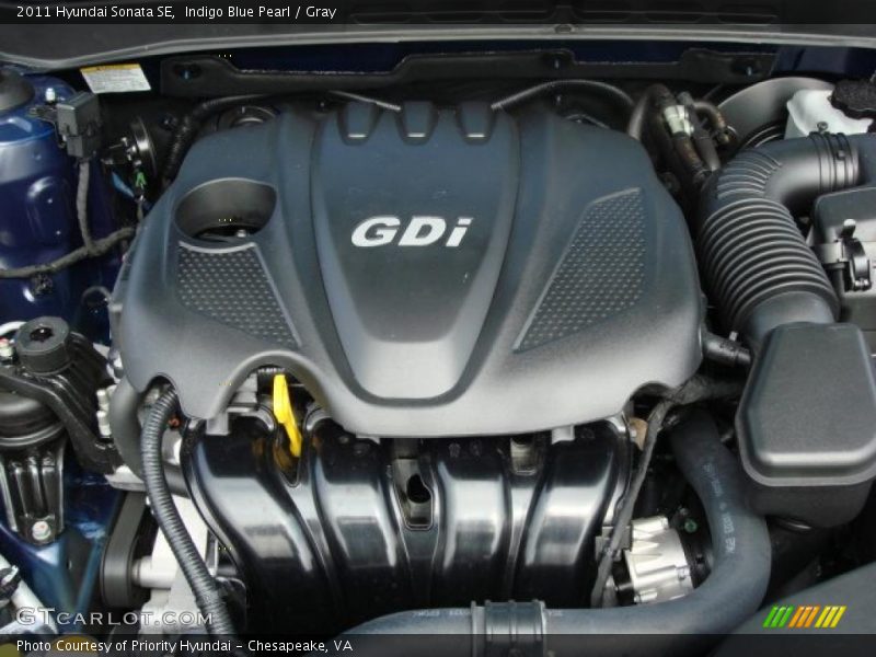  2011 Sonata SE Engine - 2.4 Liter GDI DOHC 16-Valve CVVT 4 Cylinder
