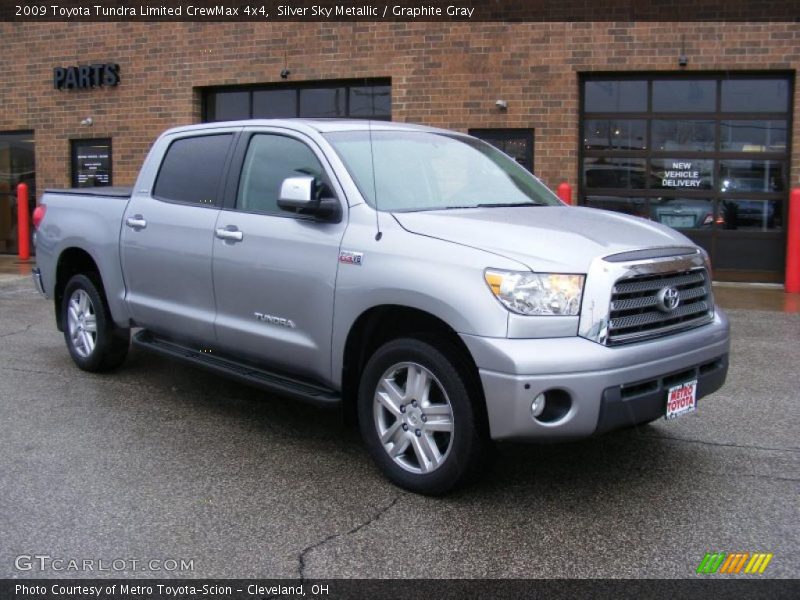  2009 Tundra Limited CrewMax 4x4 Silver Sky Metallic
