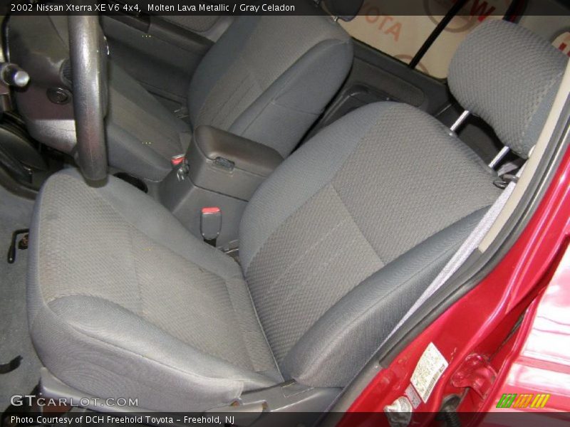 Molten Lava Metallic / Gray Celadon 2002 Nissan Xterra XE V6 4x4