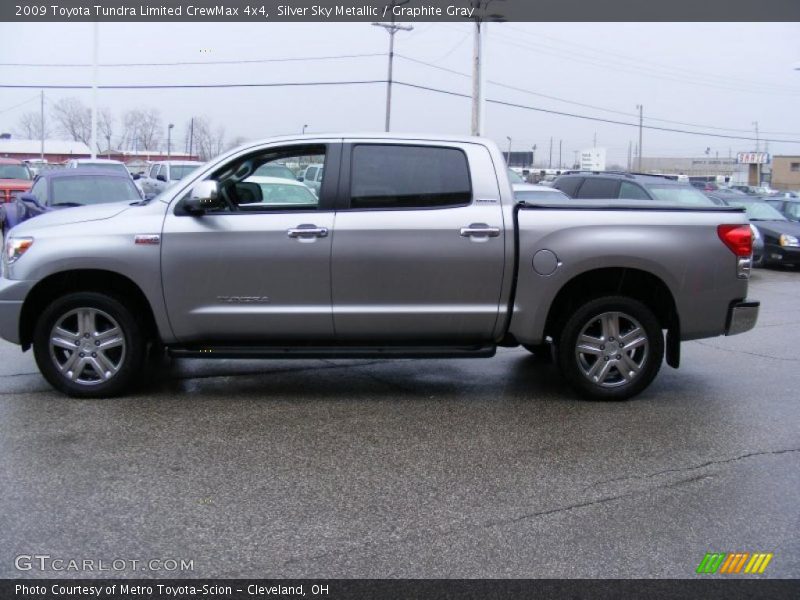  2009 Tundra Limited CrewMax 4x4 Silver Sky Metallic