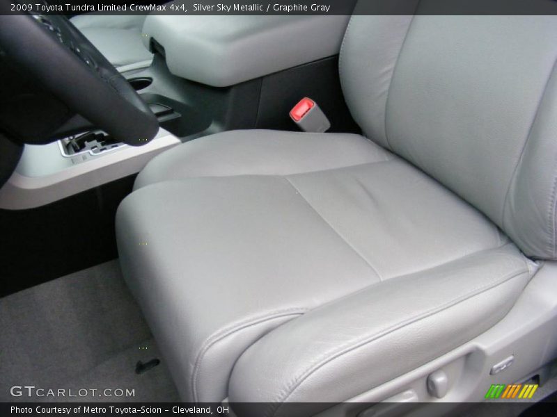  2009 Tundra Limited CrewMax 4x4 Graphite Gray Interior