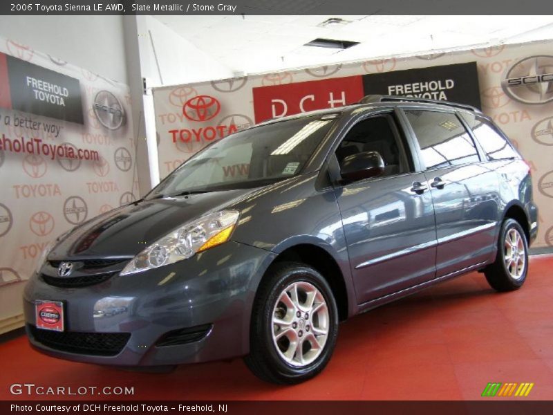 Slate Metallic / Stone Gray 2006 Toyota Sienna LE AWD