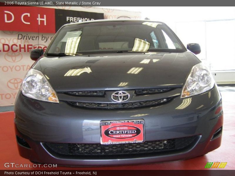 Slate Metallic / Stone Gray 2006 Toyota Sienna LE AWD