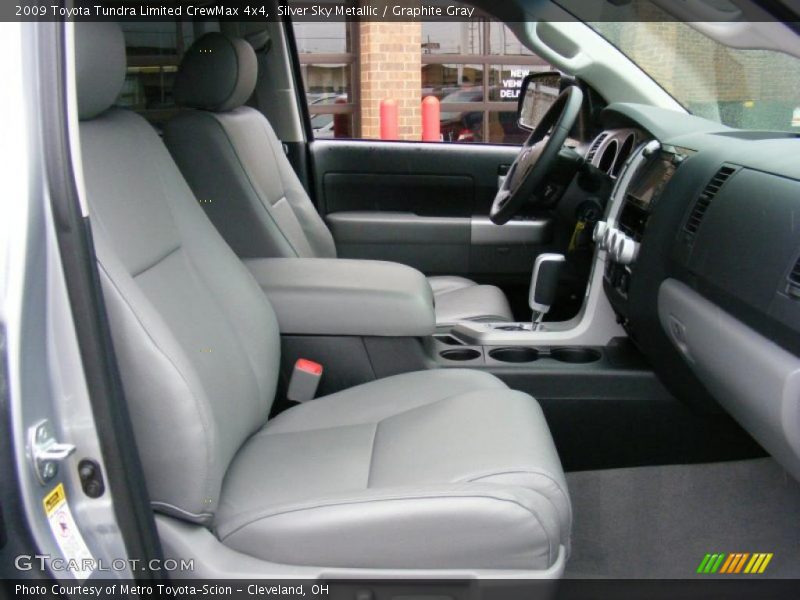  2009 Tundra Limited CrewMax 4x4 Graphite Gray Interior