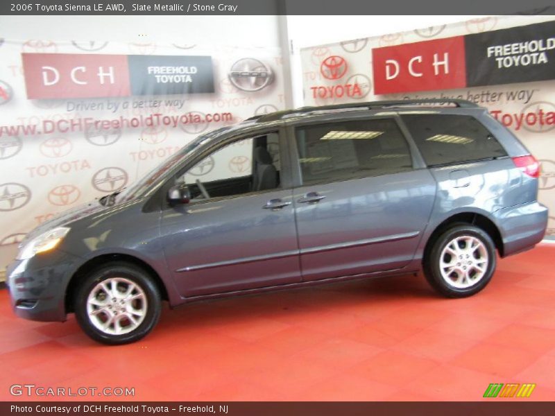 Slate Metallic / Stone Gray 2006 Toyota Sienna LE AWD