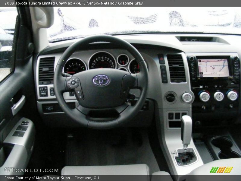 Dashboard of 2009 Tundra Limited CrewMax 4x4
