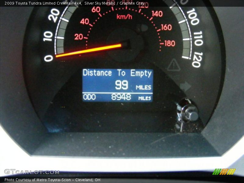 Silver Sky Metallic / Graphite Gray 2009 Toyota Tundra Limited CrewMax 4x4