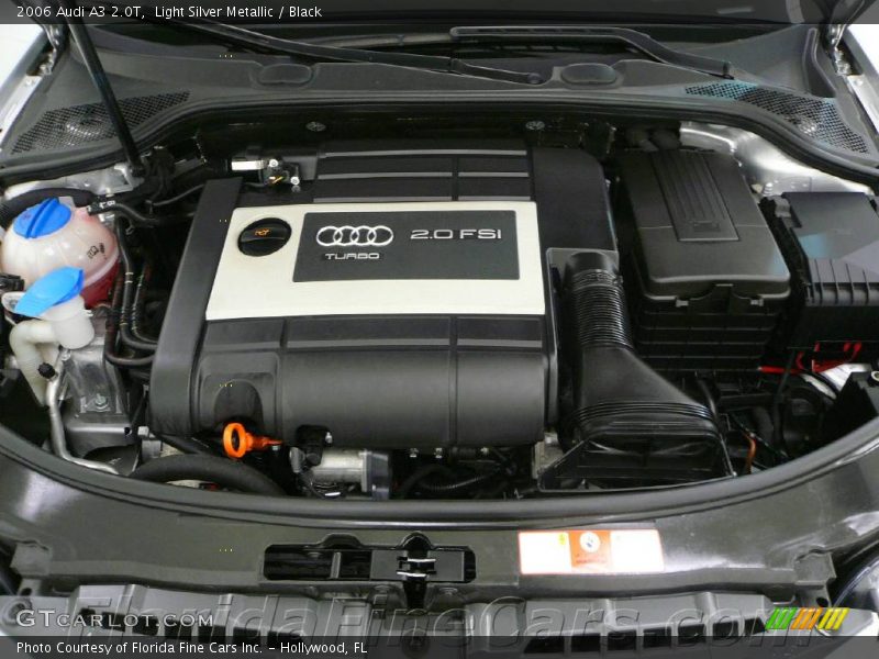 Light Silver Metallic / Black 2006 Audi A3 2.0T