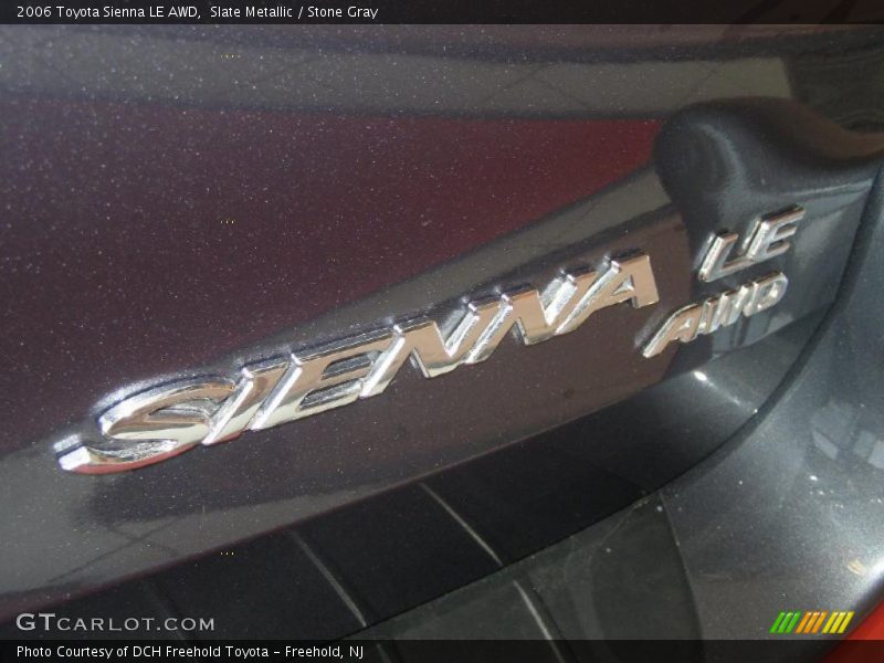 Slate Metallic / Stone Gray 2006 Toyota Sienna LE AWD