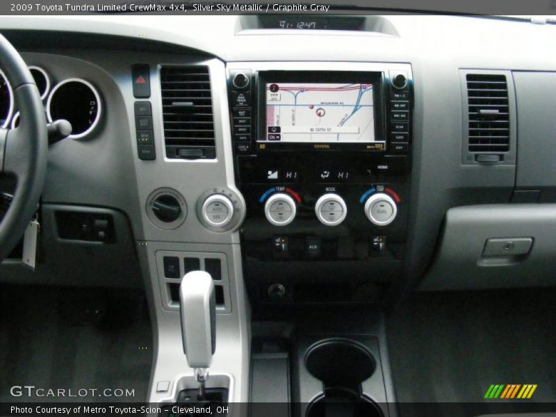 Dashboard of 2009 Tundra Limited CrewMax 4x4