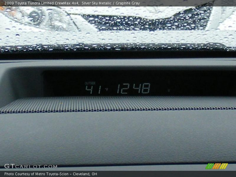 Silver Sky Metallic / Graphite Gray 2009 Toyota Tundra Limited CrewMax 4x4