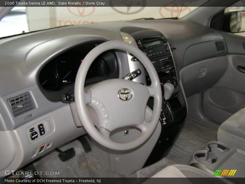 Slate Metallic / Stone Gray 2006 Toyota Sienna LE AWD