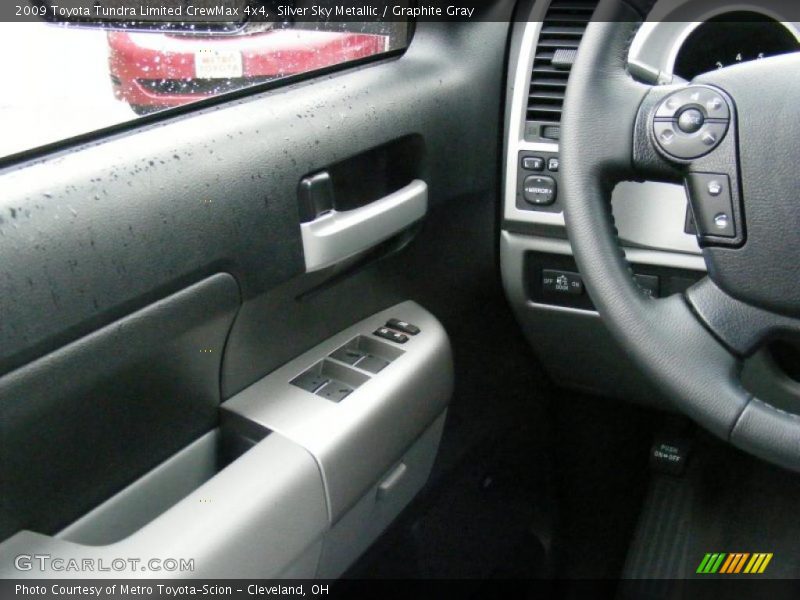 Silver Sky Metallic / Graphite Gray 2009 Toyota Tundra Limited CrewMax 4x4