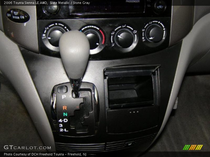  2006 Sienna LE AWD 5 Speed Automatic Shifter