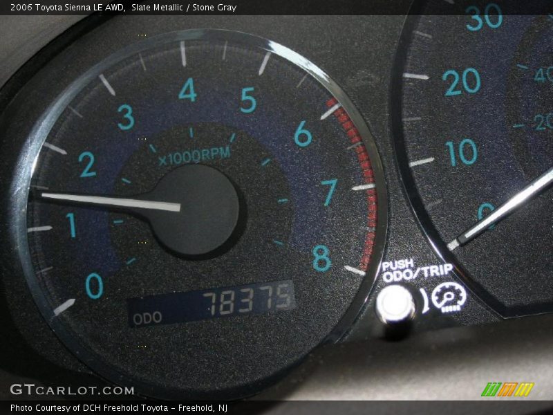 Slate Metallic / Stone Gray 2006 Toyota Sienna LE AWD