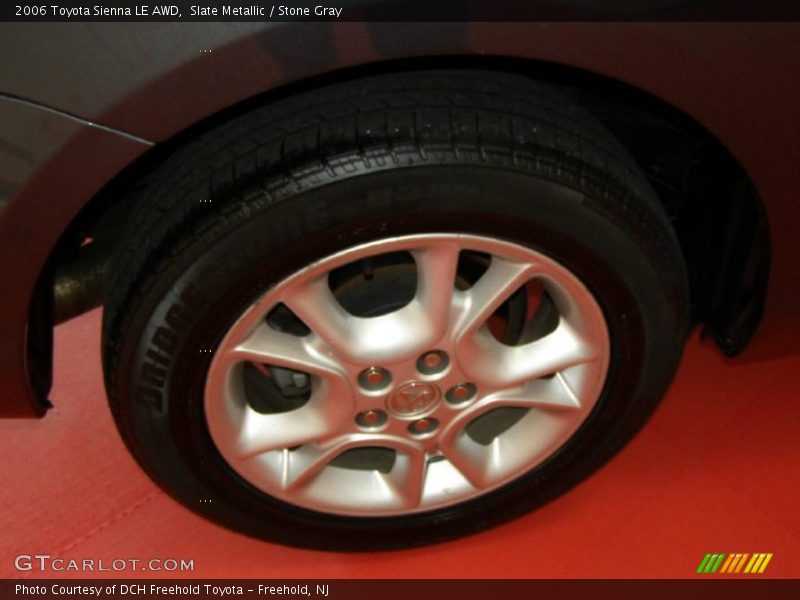 Slate Metallic / Stone Gray 2006 Toyota Sienna LE AWD