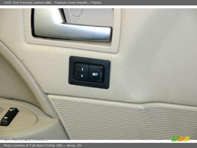 Titanium Green Metallic / Pebble 2005 Ford Freestyle Limited AWD