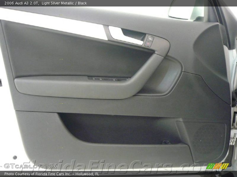 Light Silver Metallic / Black 2006 Audi A3 2.0T