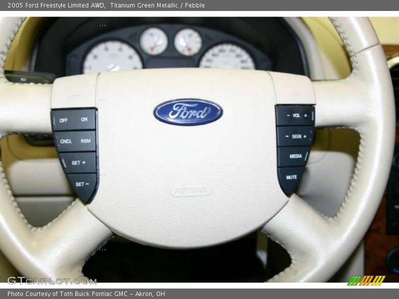 Titanium Green Metallic / Pebble 2005 Ford Freestyle Limited AWD
